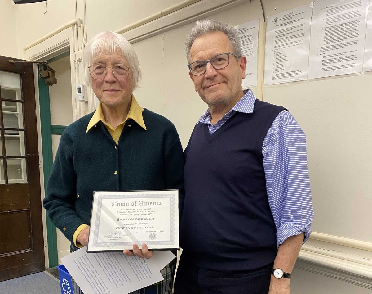 Sharon Kroeger named Wassaic Citizen of the Year