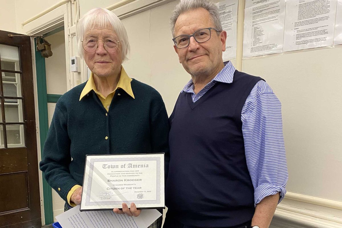 Sharon Kroeger named Wassaic Citizen of the Year