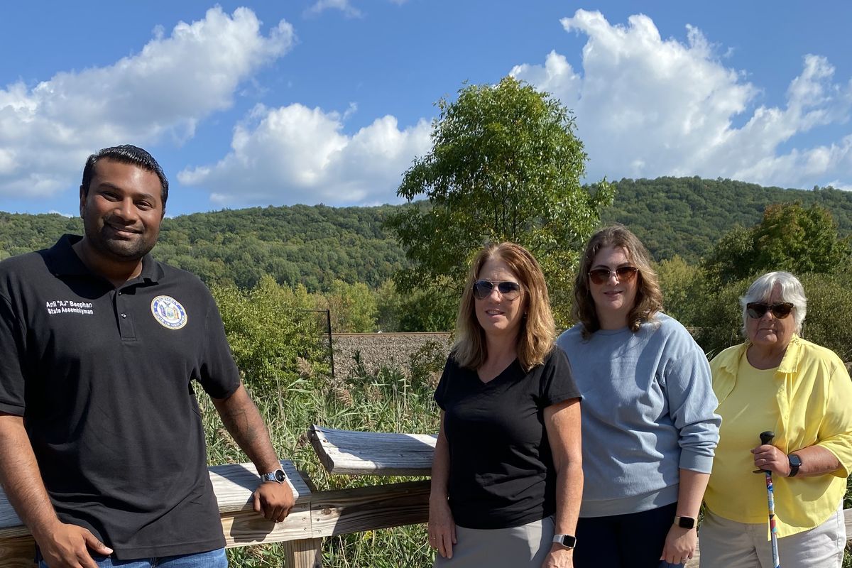 Site visit to the Trail to Train underscores need for repair
