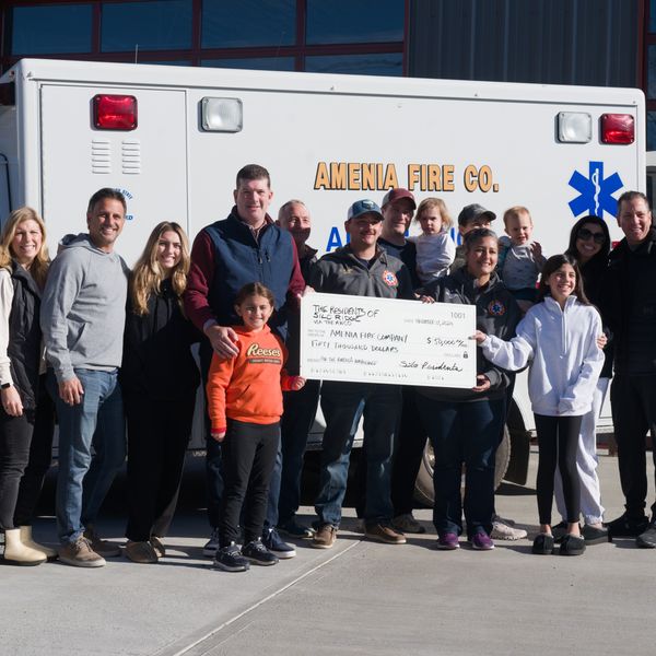 Silo Ridge residents donate $50,000 to Amenia Ambulance Corps