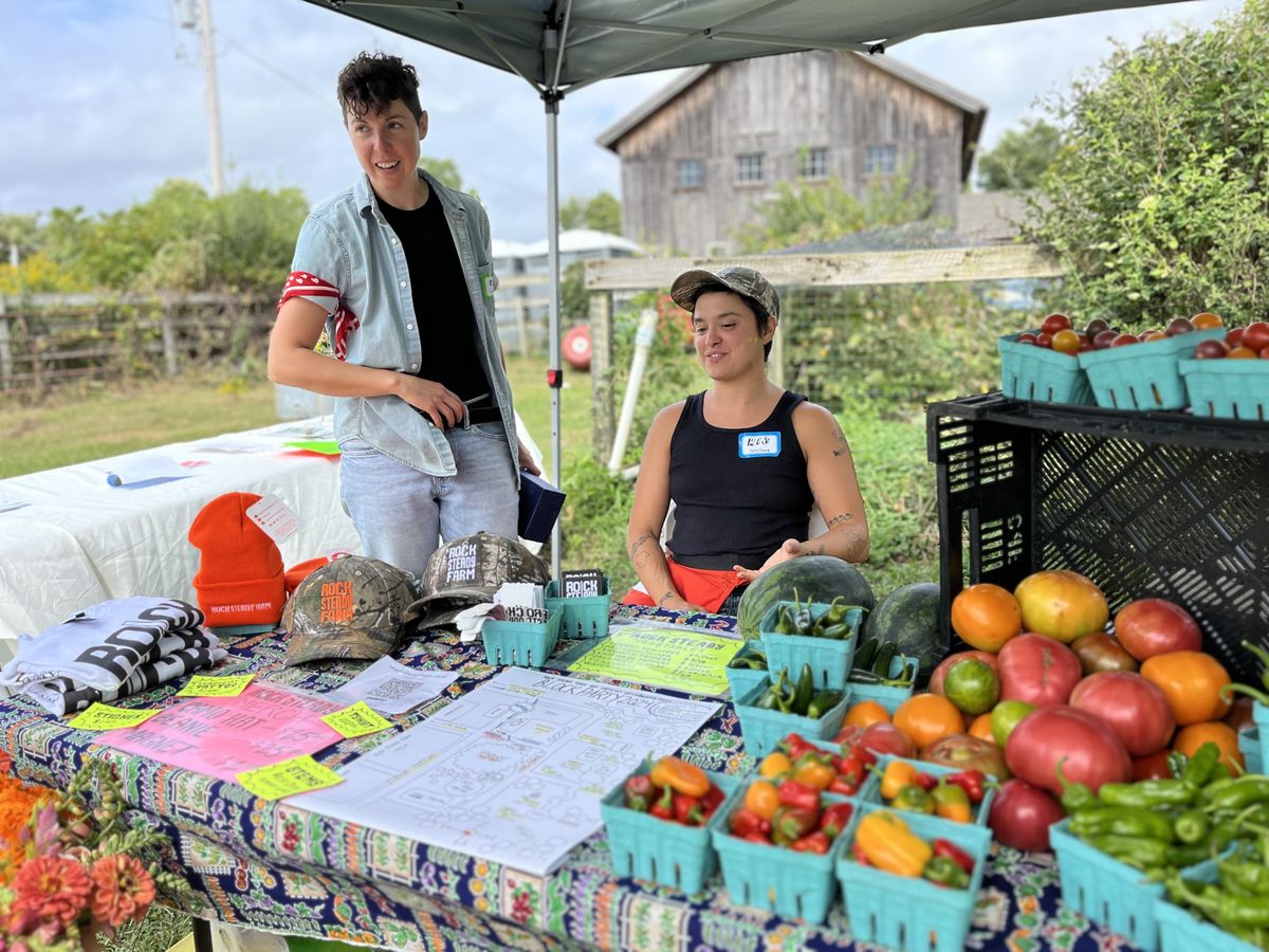 Rock Steady Farm holds block party