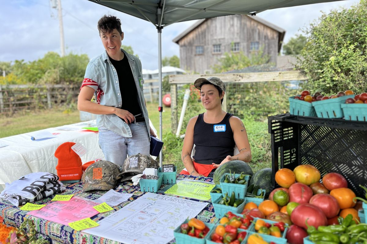Rock Steady Farm holds block party