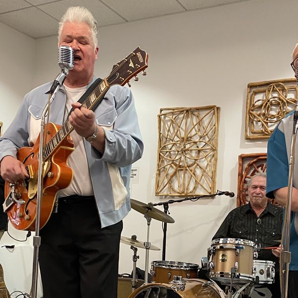 The Lustre Kings rock at The Millbrook Library