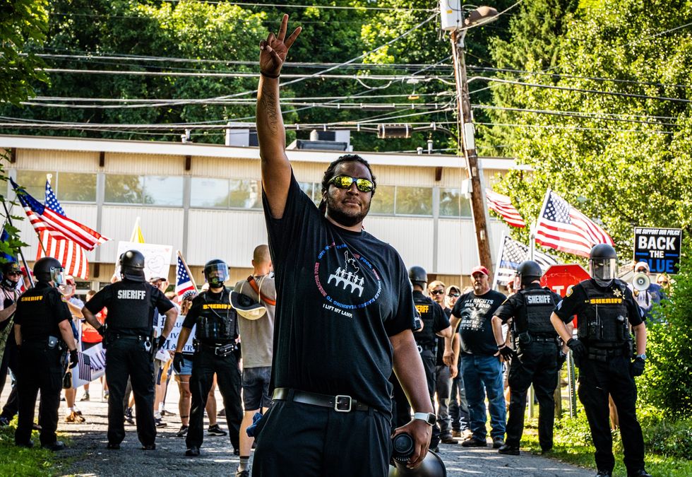 Pleasant Valley BLM rally meets resistance, attacks