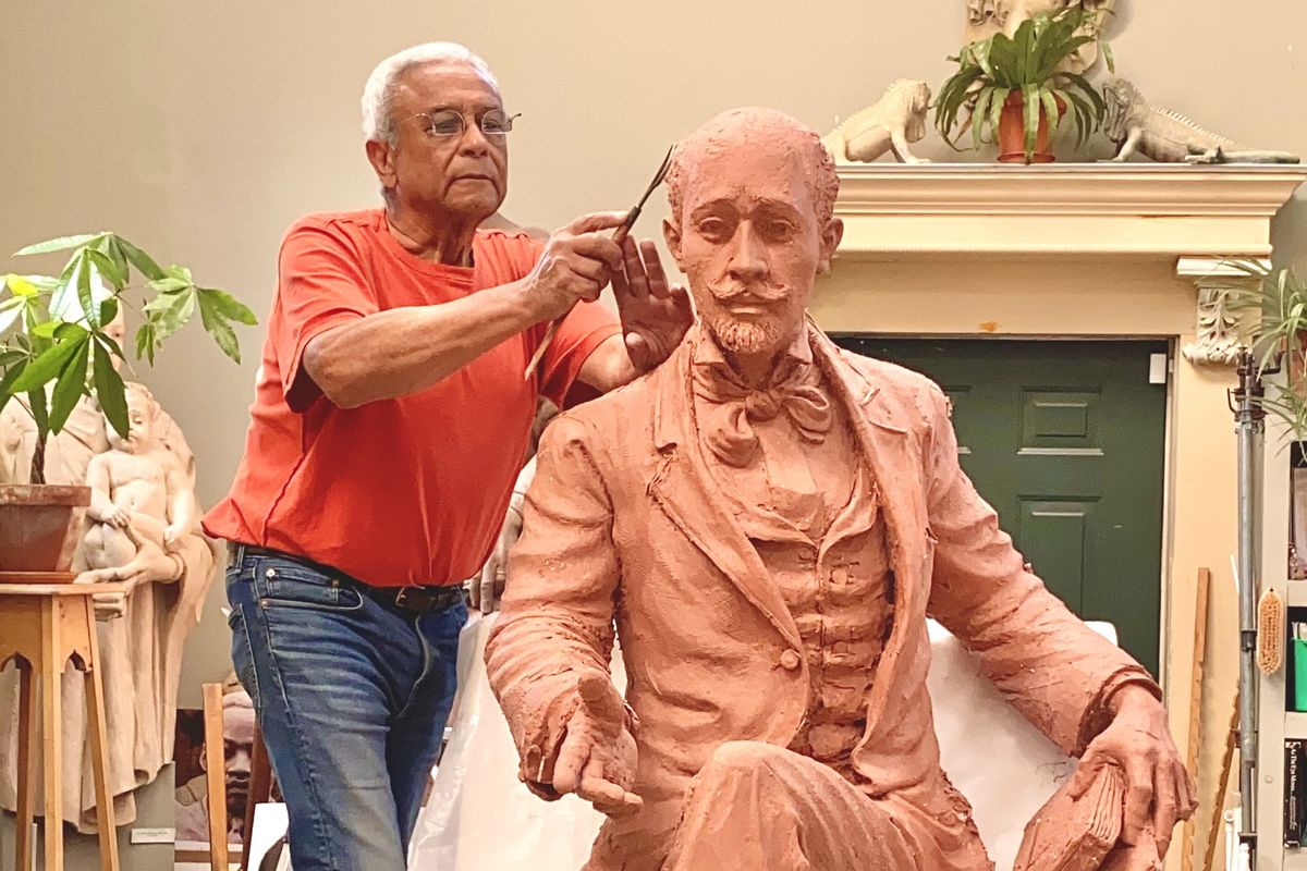 Bringing Du Bois home: a tribute in bronze
