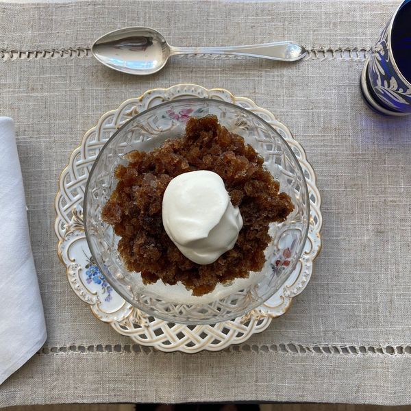 Cool coffee granitas