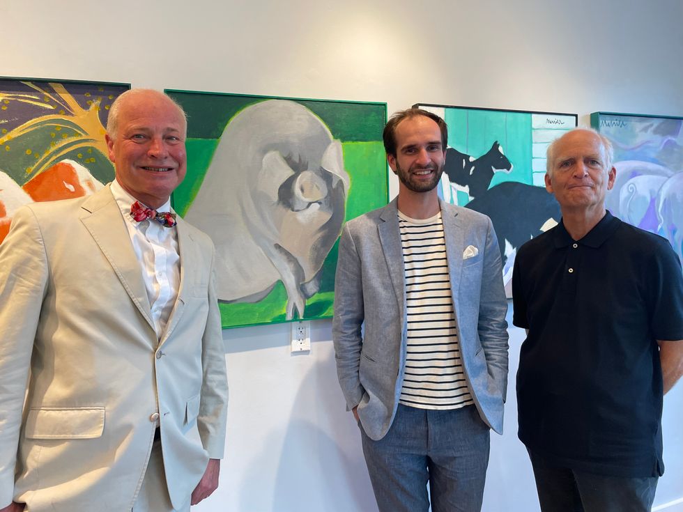 Merrill retrospective at Mad Rose Gallery