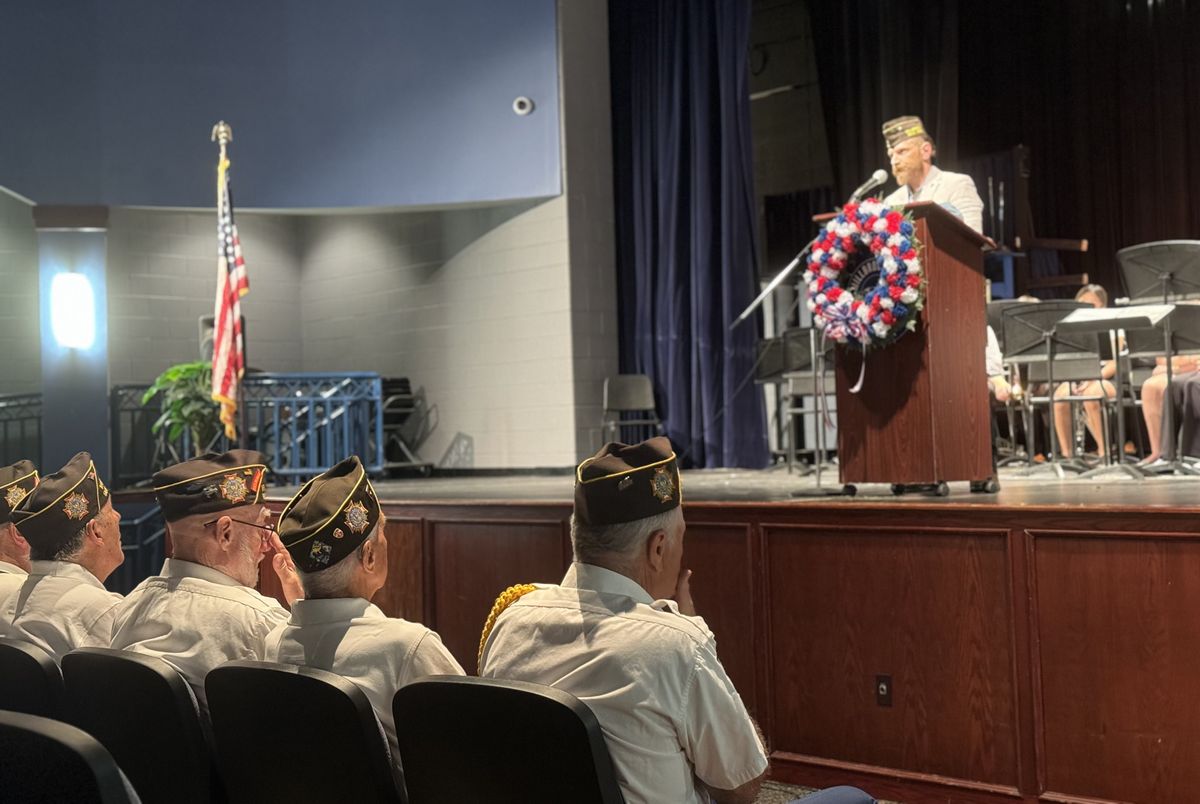 Millbrook rallies for  Memorial Day in ceremony held at high school