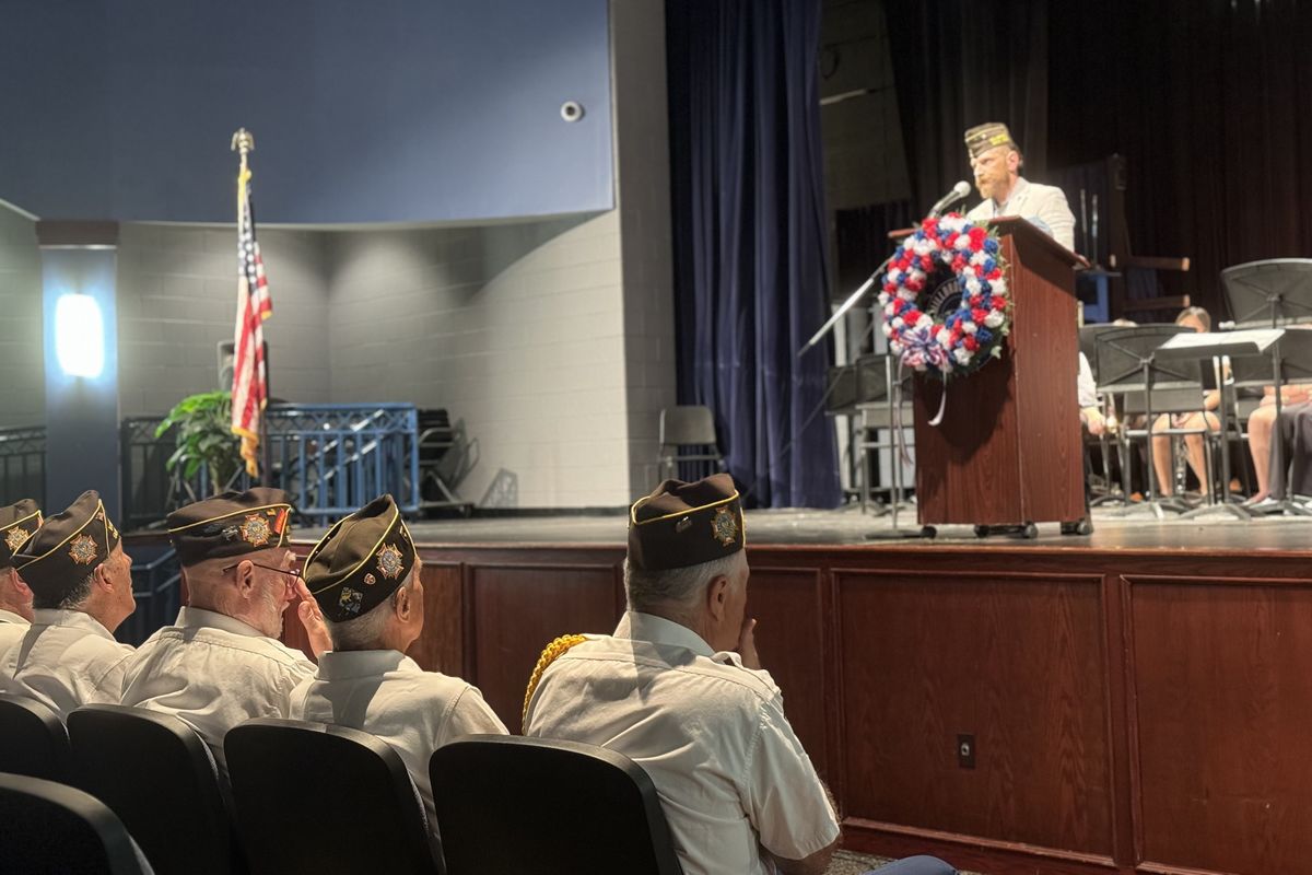 Millbrook rallies for  Memorial Day in ceremony held at high school