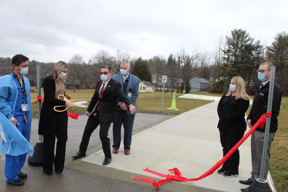 Sharon Hospital upgrades helipad