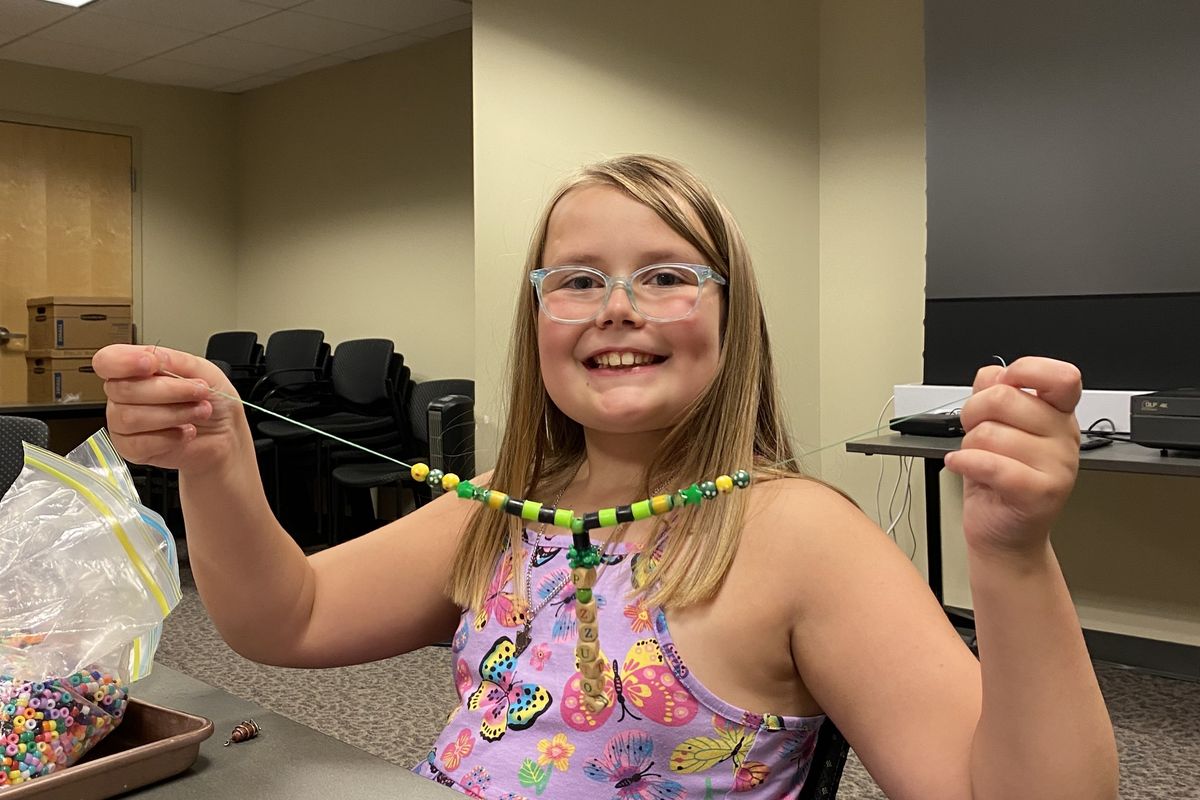 Library cards and lanyards at the Millbrook Library