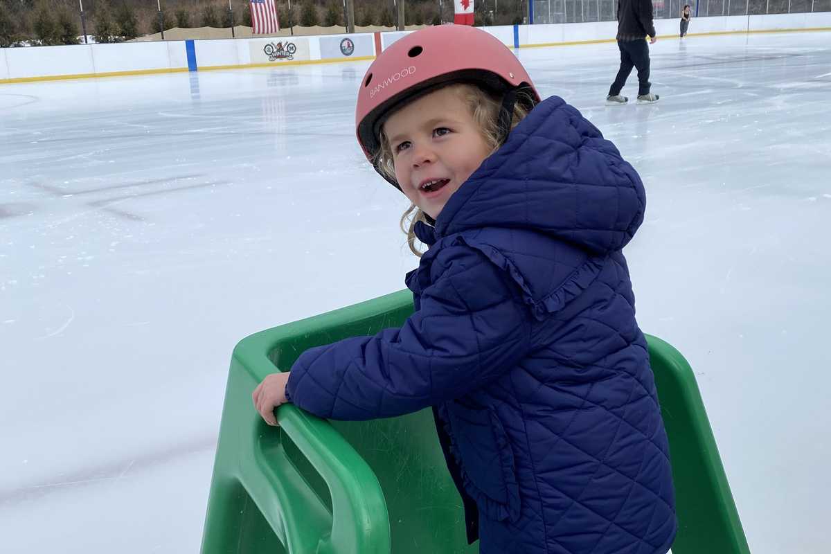 Winter recreation programs offer
community skating and paddle tennis