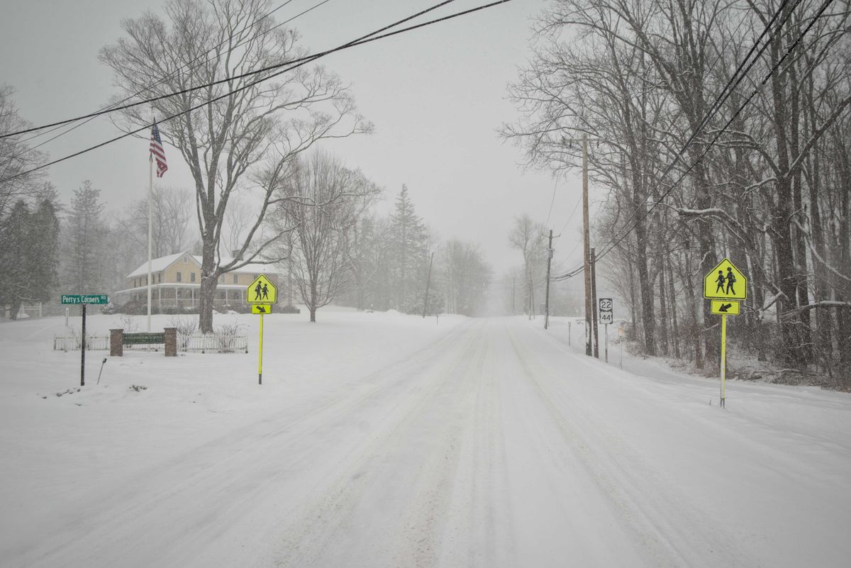 Snow storm triggers county-wide travel ban