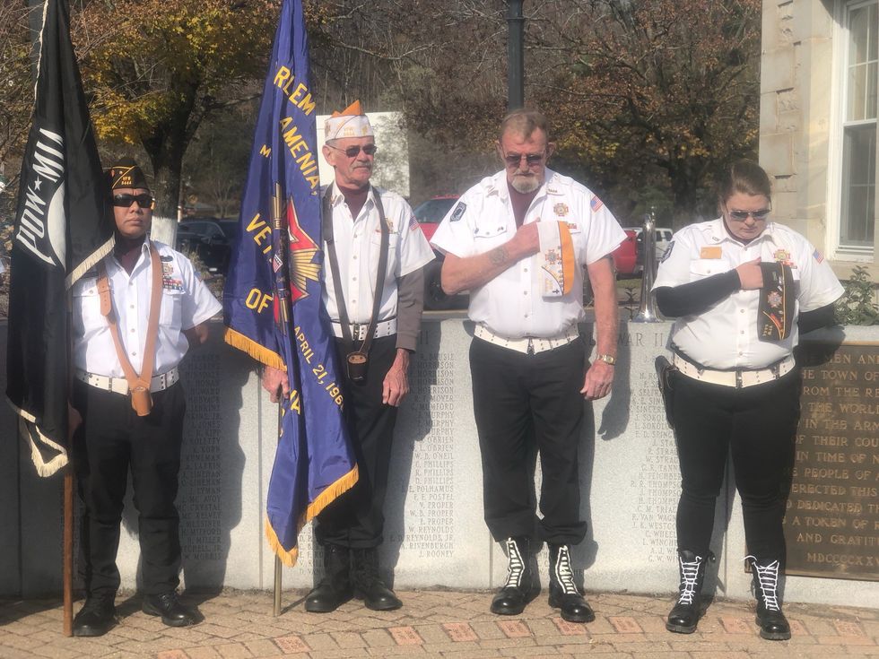 Veterans’ courage memorialized