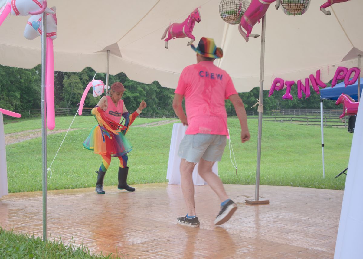Stanford's pride event in the pink