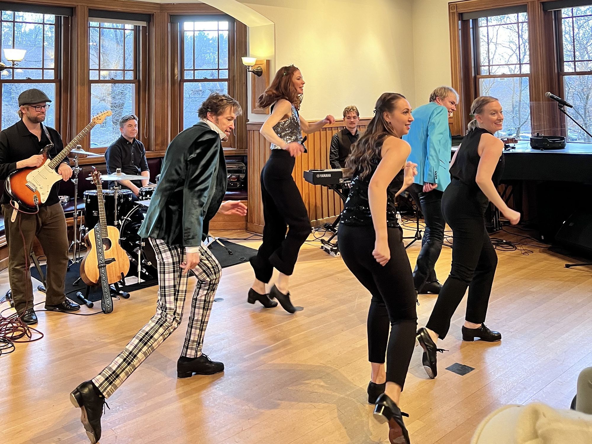 StepCrew stomps Norfolk Library for St. Patrick’s Day