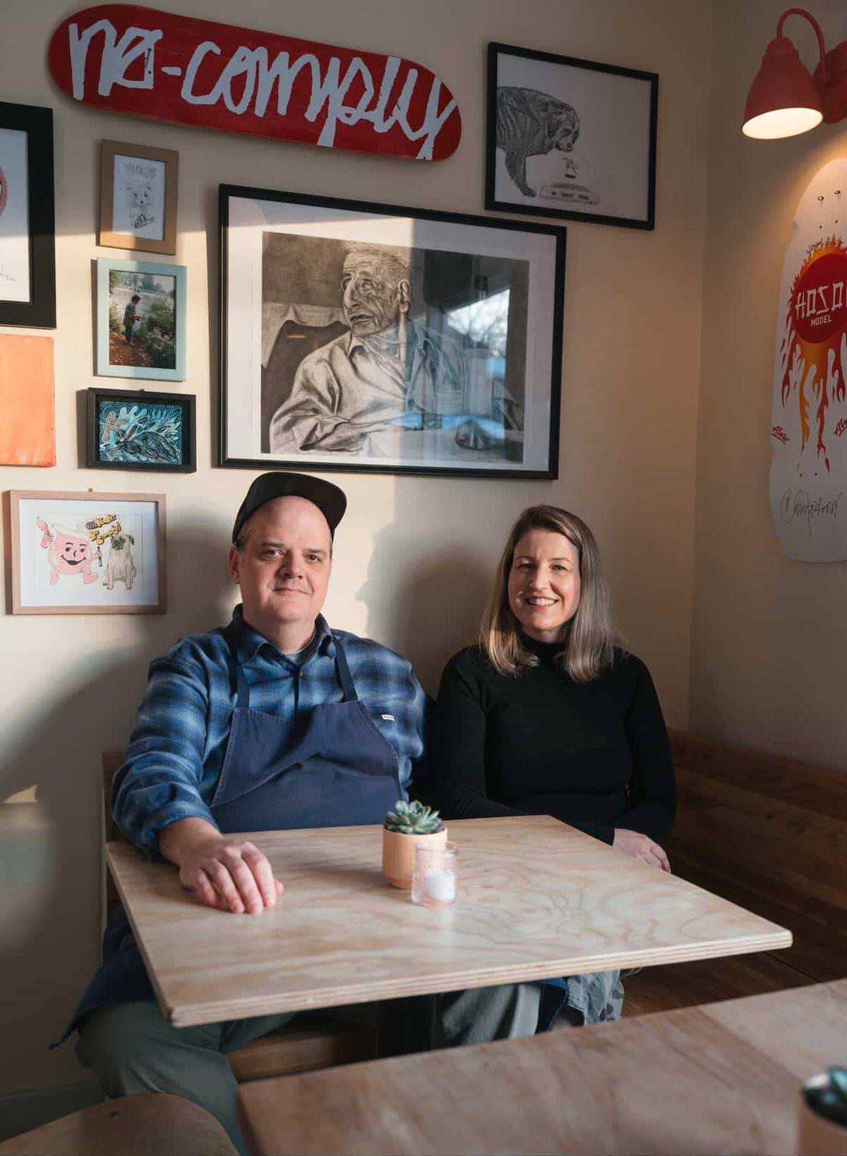 Bold flavors with a side of punk attitude at No Comply Foods