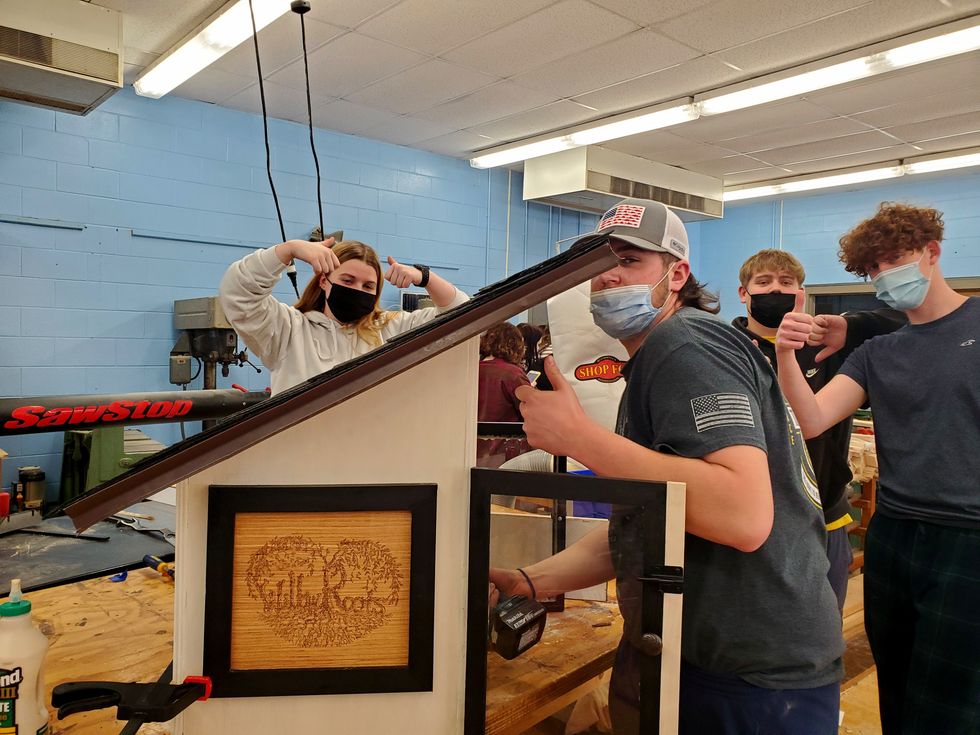 Pine Plains counts on math students to bring new food pantry to library