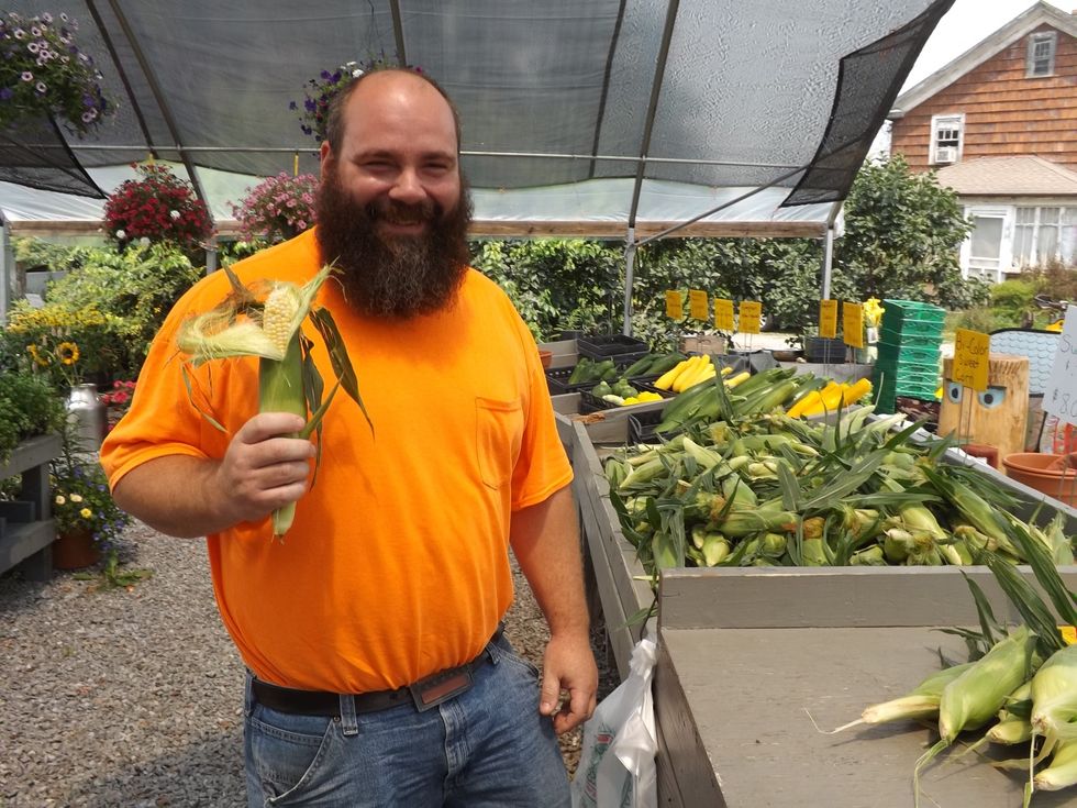 Heat helps corn grow tall  and sweet at Daisey Hill Farm