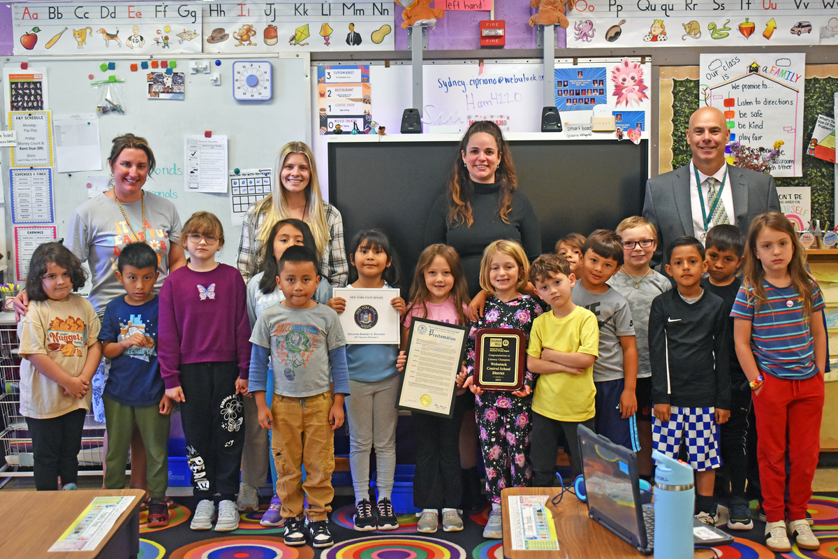 Webutuck selected regional United Way Literacy Champion