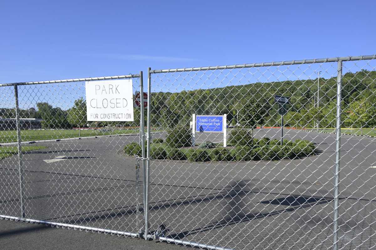 Eddie Collins Park closed as construction ramps up