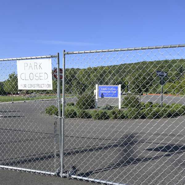 Eddie Collins Park closed as construction ramps up