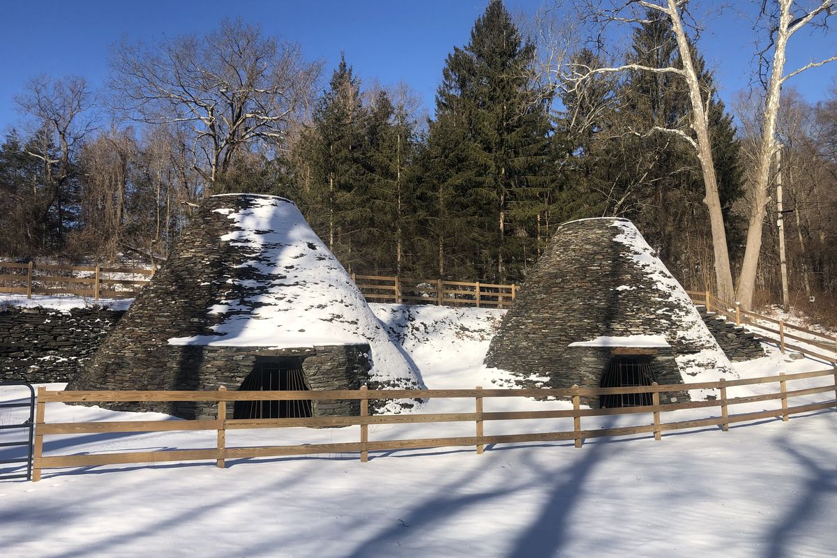 Historic Wassaic charcoal kilns restored, invoking 19th century