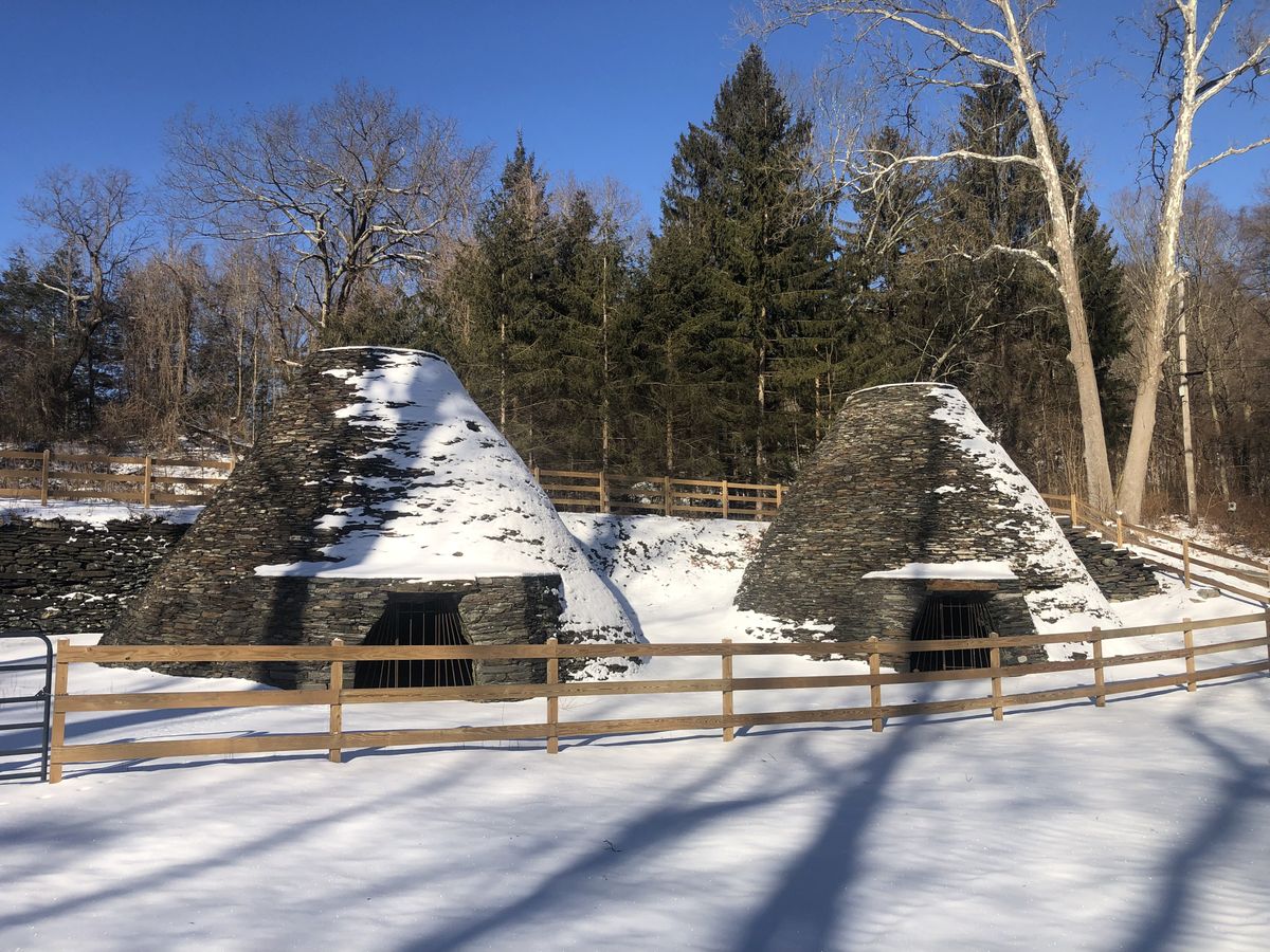 Historic Wassaic charcoal kilns restored, invoking 19th century