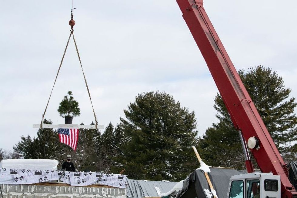 Topping Out Ceremony at Cary Institute