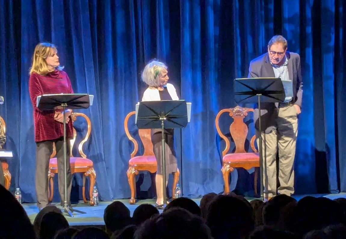 Stellar cast draws full house for one-night show