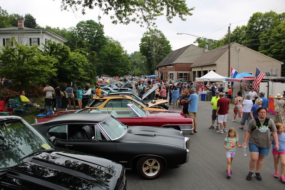 Car show cut short by rain The Millerton News