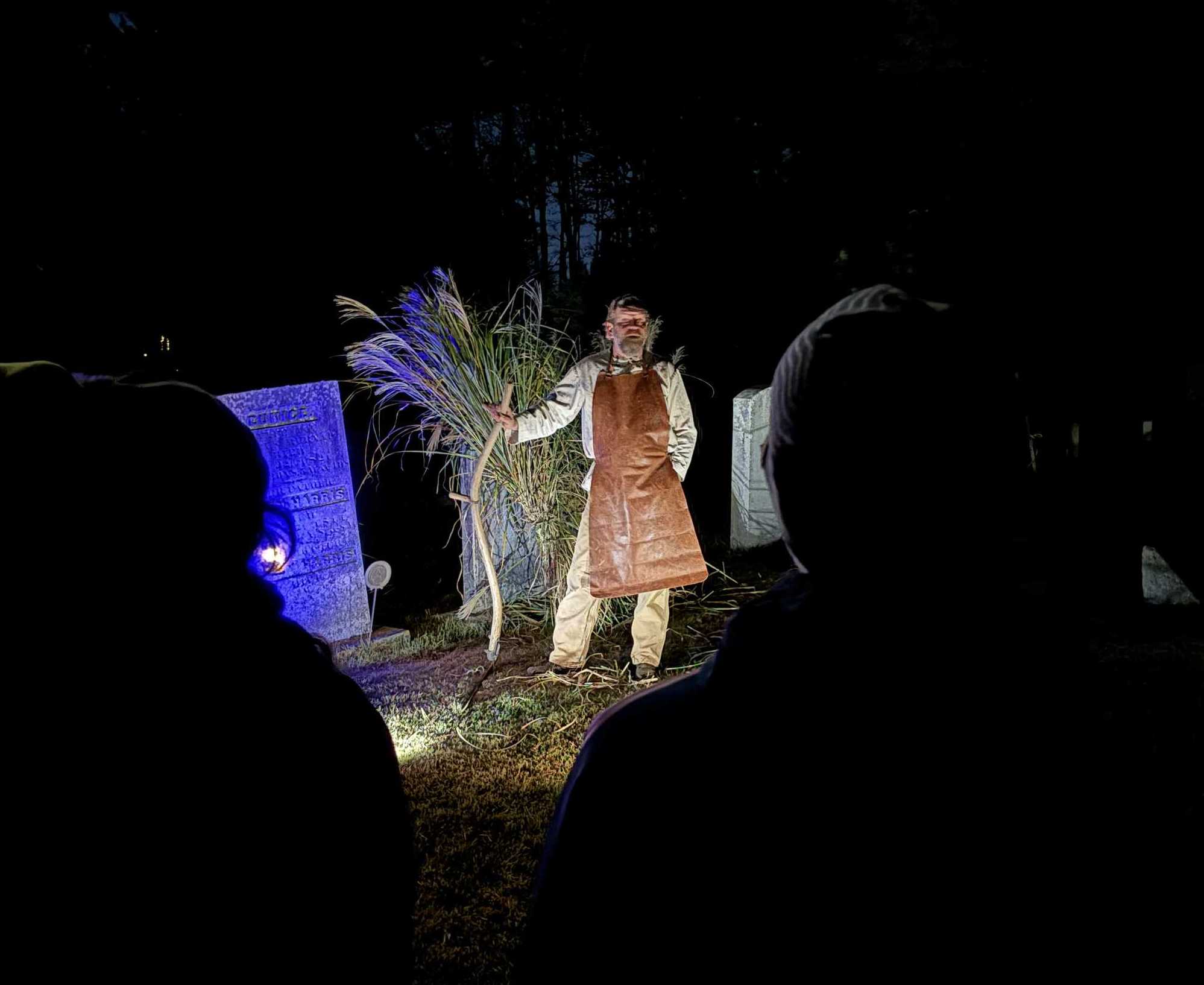 Visits with the living dead