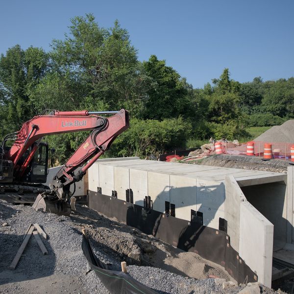 Route 199 culvert replacement on schedule