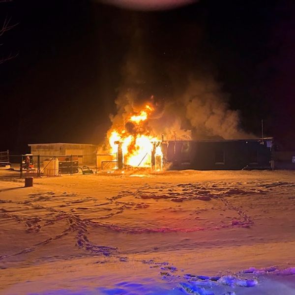 Fire destroys Millerton Water Department building