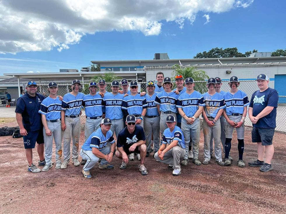 Pine Plains Bombers visit spring training in Florida