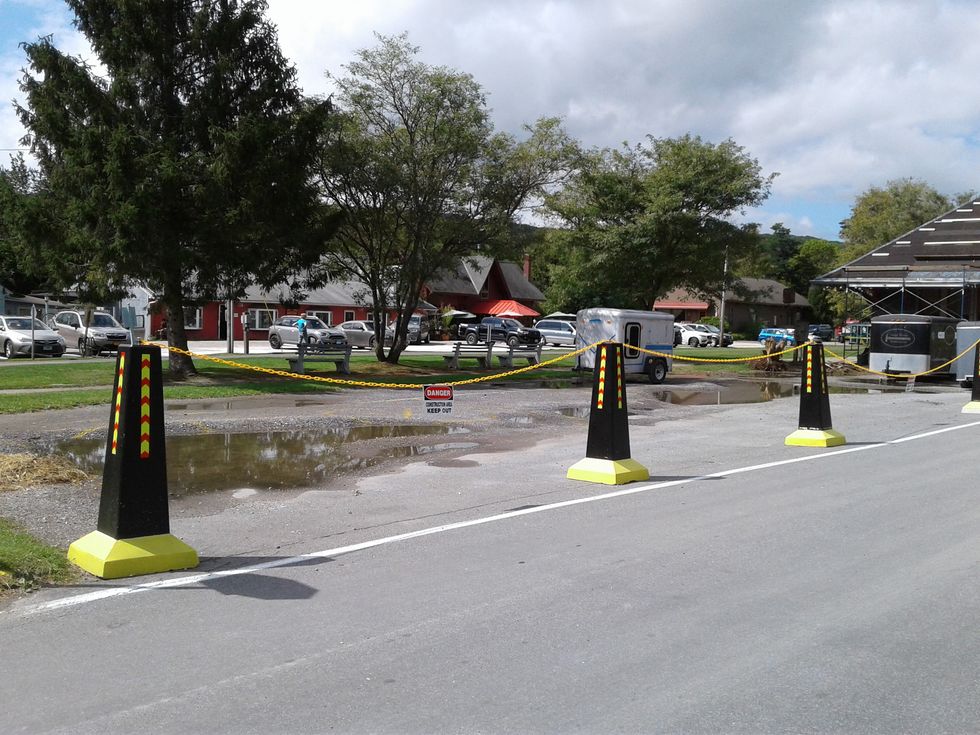 The wheels are in motion for Railroad Plaza to be restored