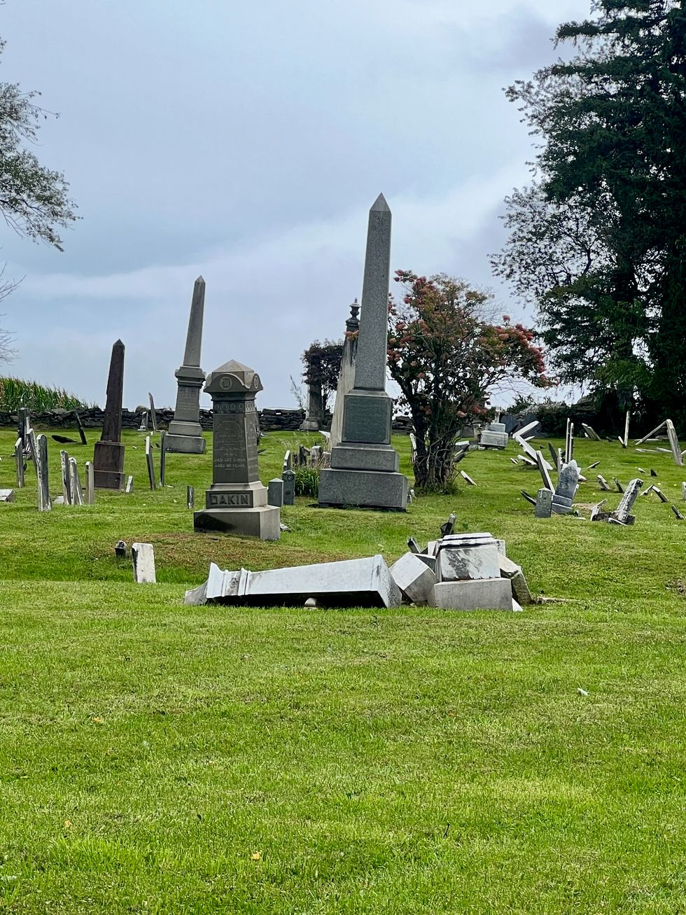 Spencer’s Corners Burying Ground project begins