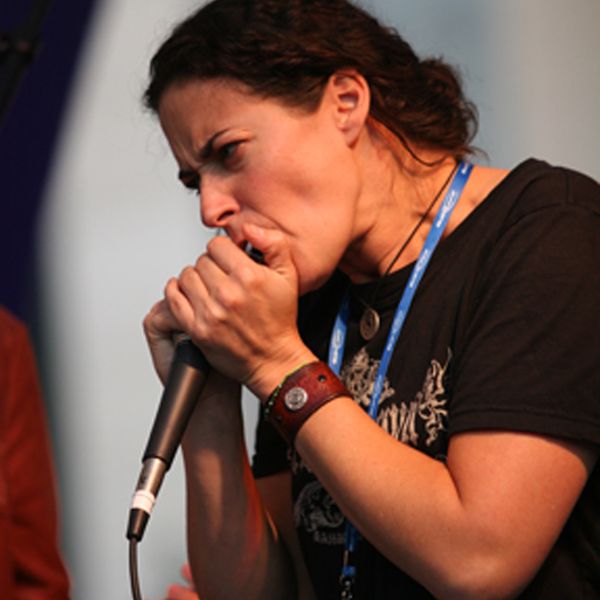Trina Hamlin harmonica workshops at The Norfolk Library