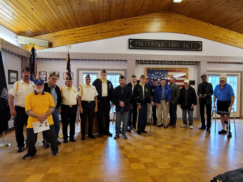 Millbrook veterans mark Veterans Day