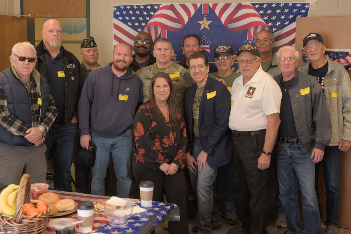 Webutuck Elementary honors local veterans with breakfast