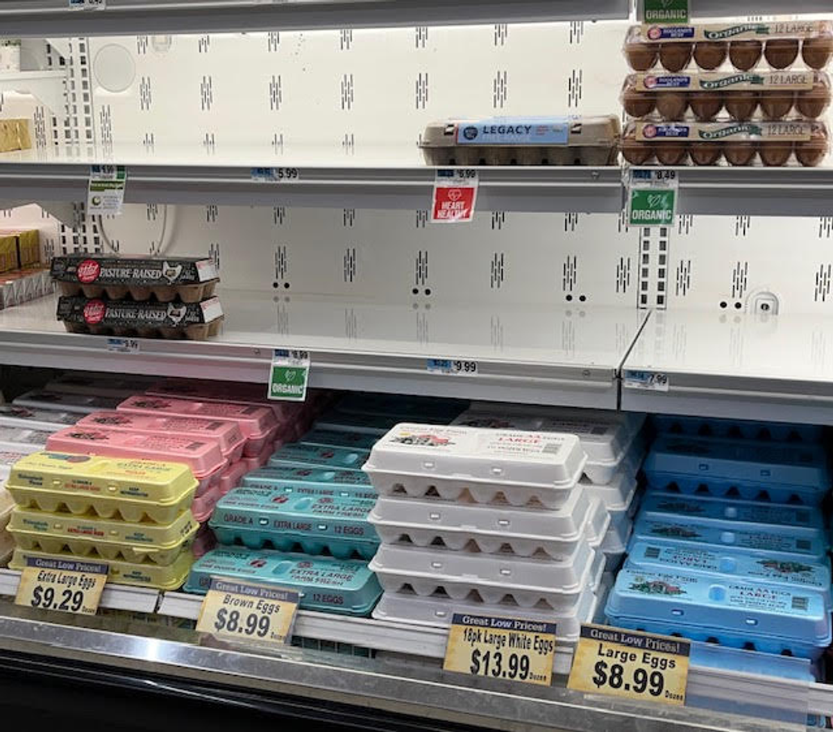 Local egg prices on the rise; area supply holds on