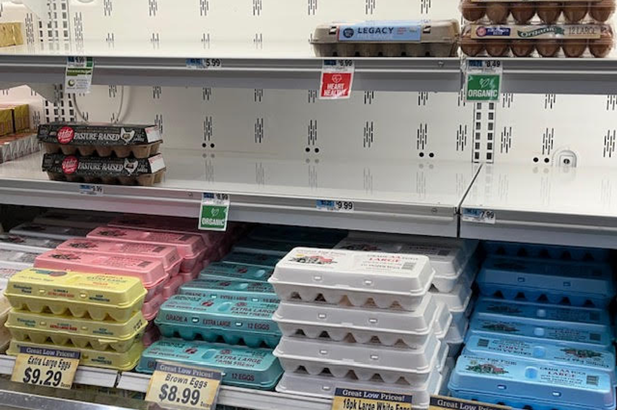 Local egg prices on the rise; area supply holds on