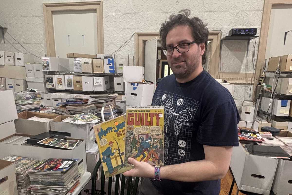 POW! Comic books take over Stanford’s Methodist Church