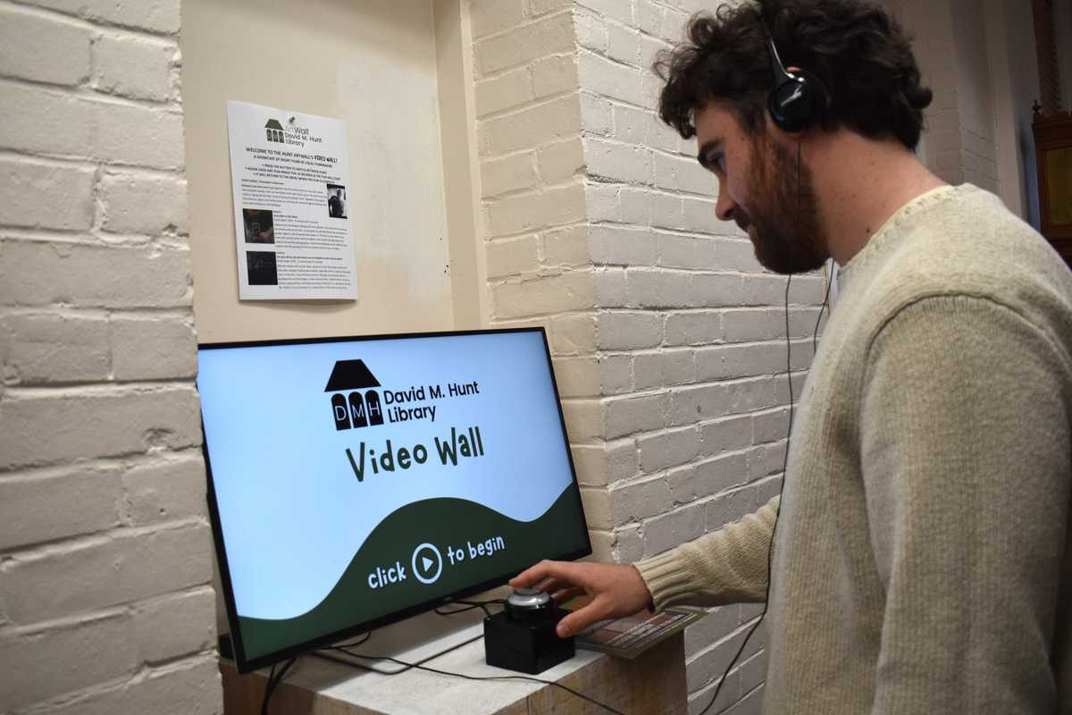Hunt Library launches VideoWall for filmmakers